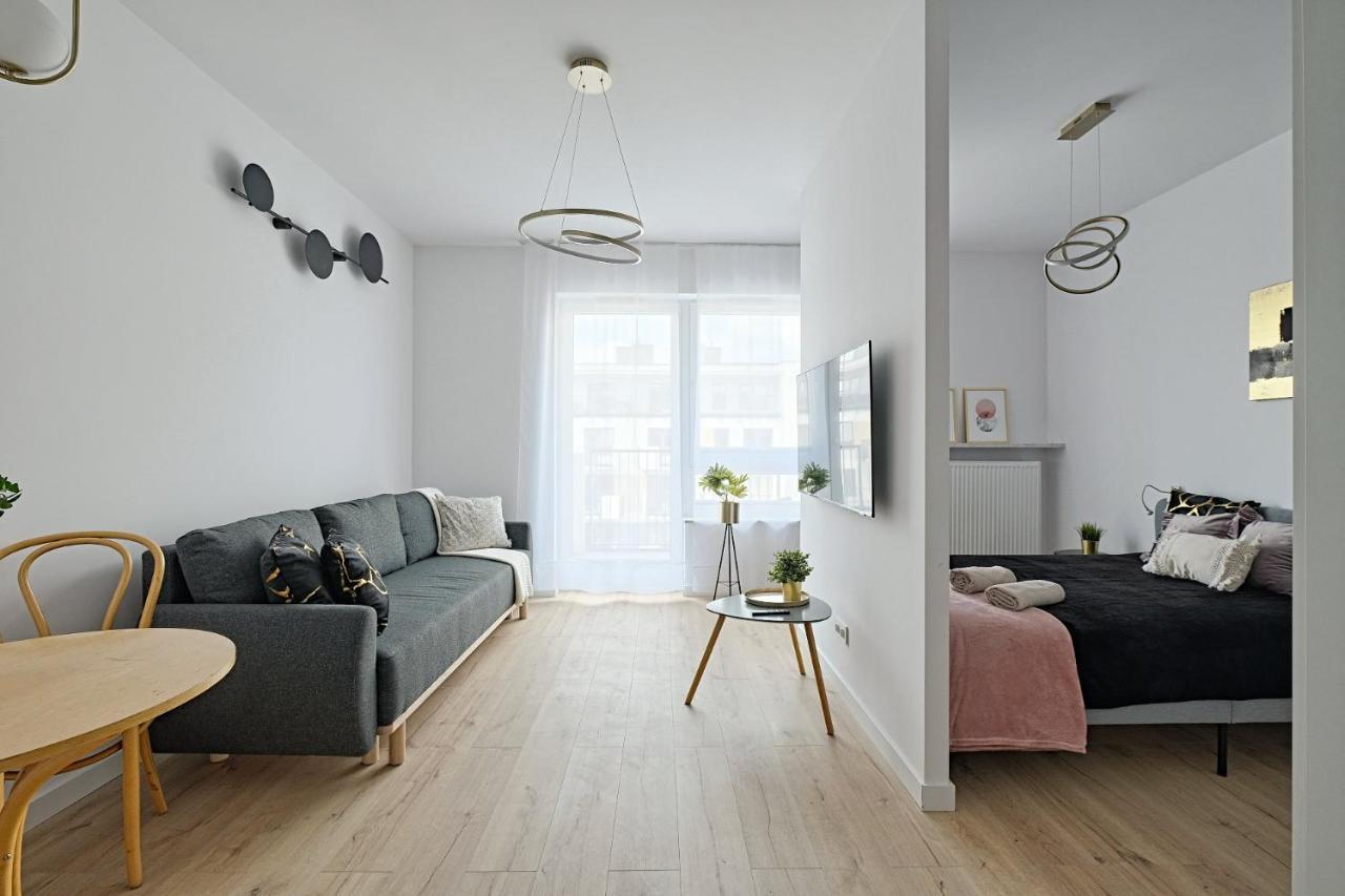 Optykow 3A Cozy Studio Promenada Apartment วอร์ซอ ภายนอก รูปภาพ