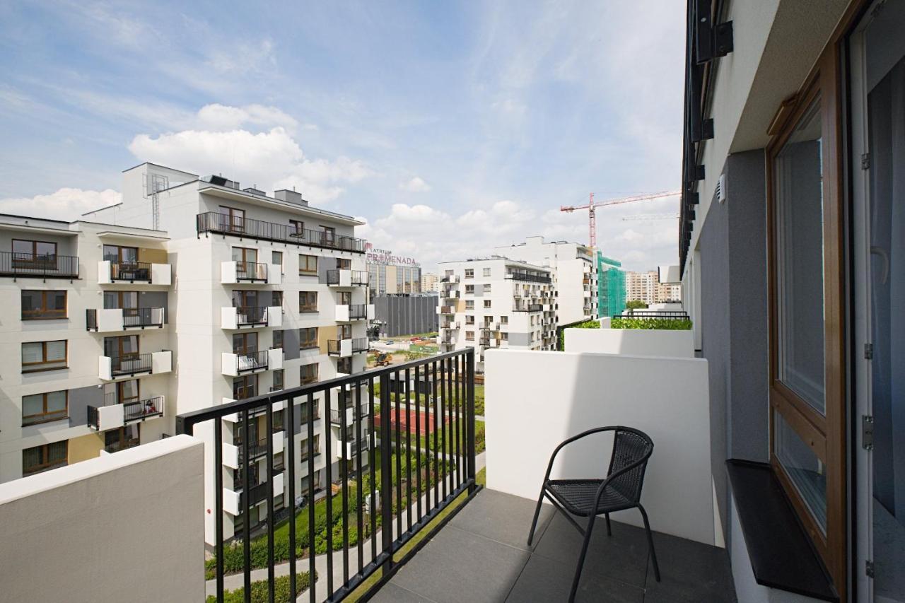 Optykow 3A Cozy Studio Promenada Apartment วอร์ซอ ภายนอก รูปภาพ