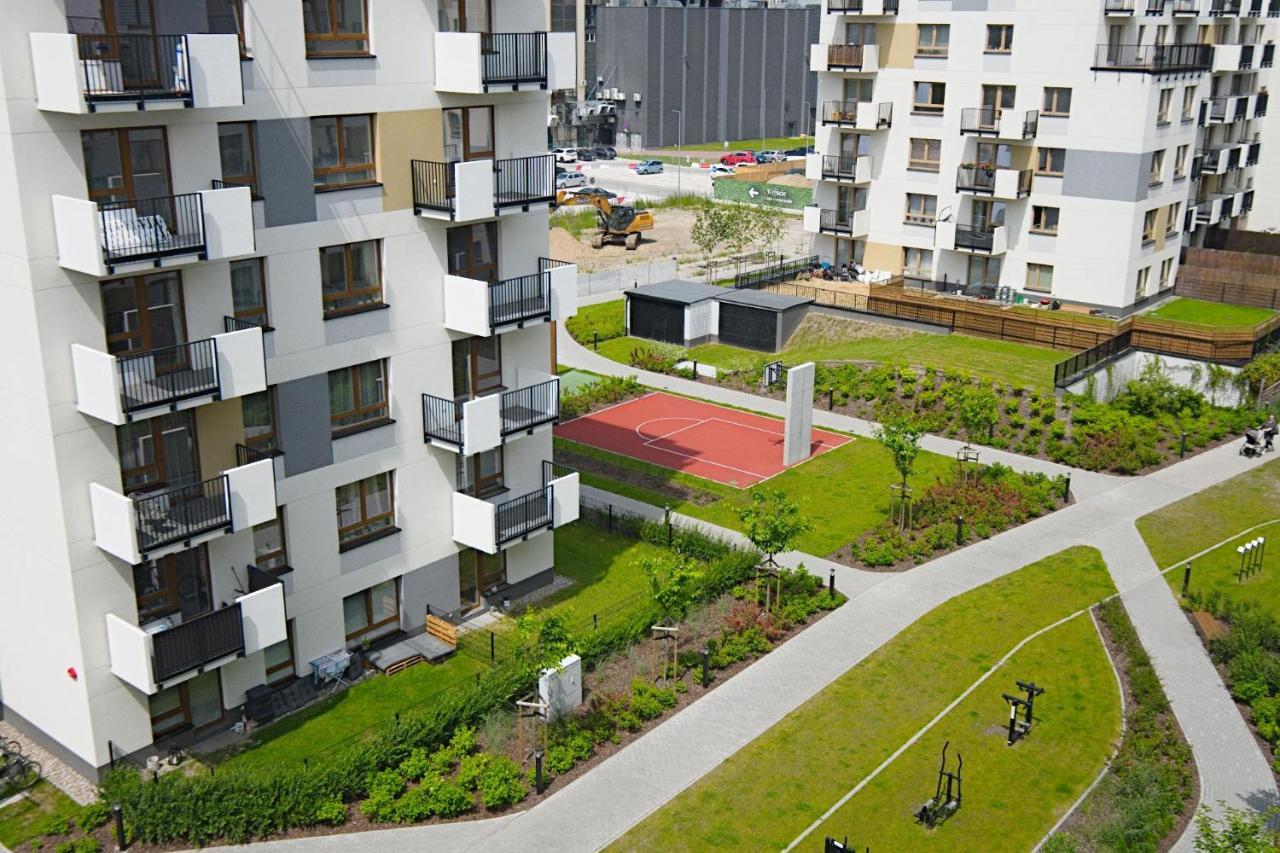 Optykow 3A Cozy Studio Promenada Apartment วอร์ซอ ภายนอก รูปภาพ