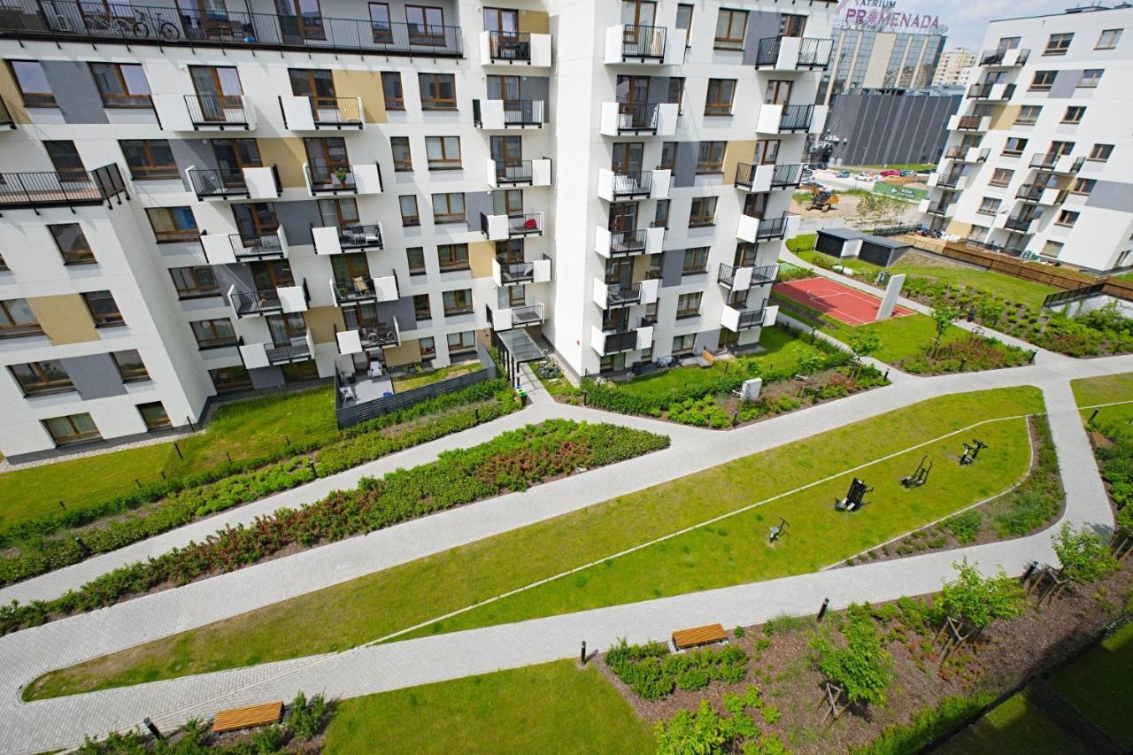 Optykow 3A Cozy Studio Promenada Apartment วอร์ซอ ภายนอก รูปภาพ