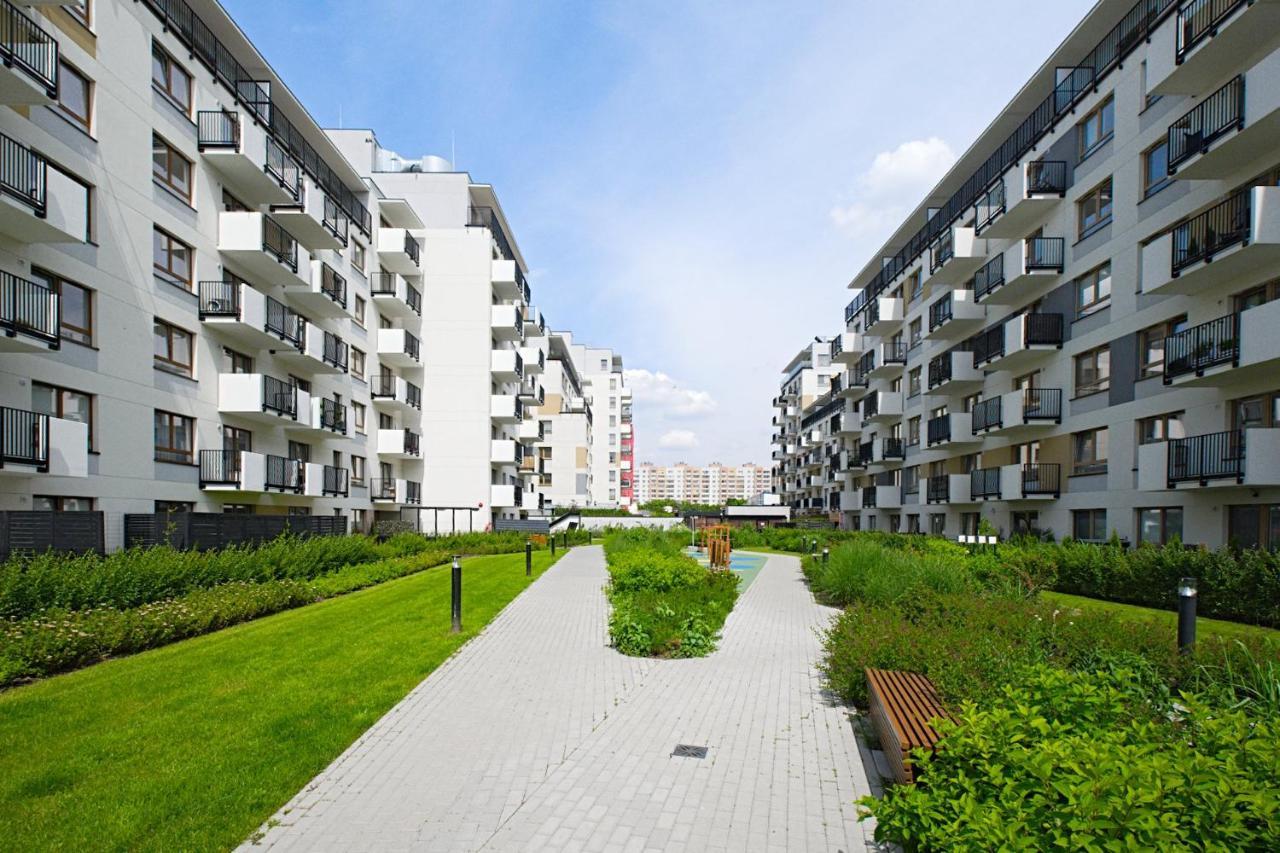 Optykow 3A Cozy Studio Promenada Apartment วอร์ซอ ภายนอก รูปภาพ